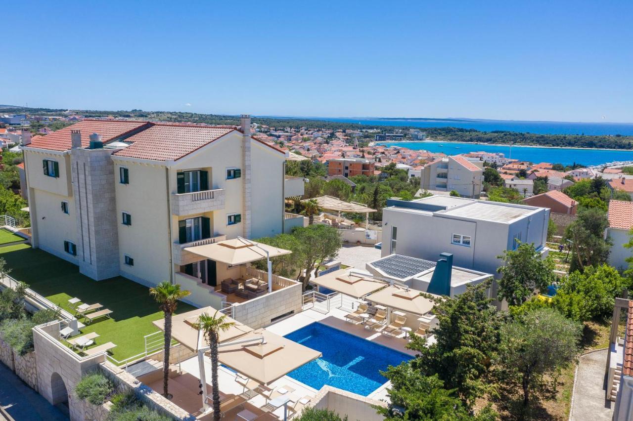 Apartament Pool Terrace Sea View Sarkic Novalja Zewnętrze zdjęcie